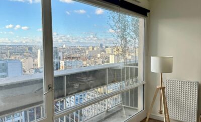 Cozy and bright apartment for rent in Paris 13th district, France