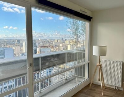 Cozy and bright apartment for rent in Paris 13th district, France